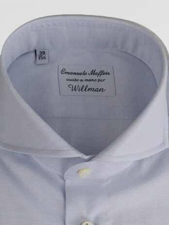 2CEM – Chemise Emanuele Maffeis bleu clair